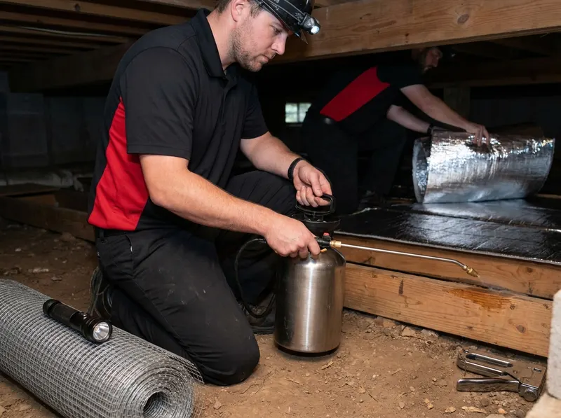 Crawlspace Pest Decontamination and Proofing in Sioux Falls, SD