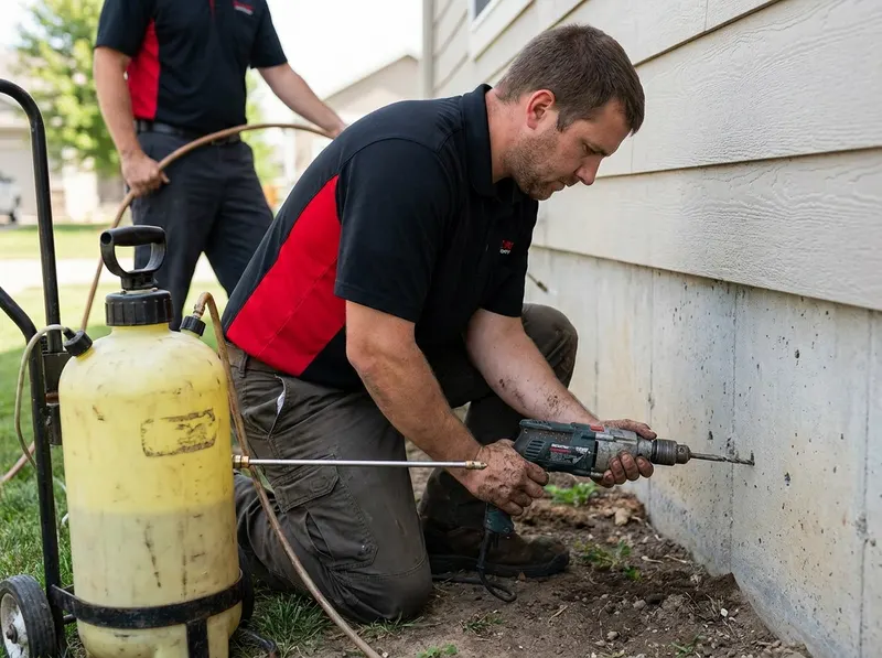 Subterranean Termite Treatment in Sioux Falls, SD